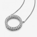Pandora Jewelry Circle of Sparkle Necklace 590514CZ