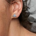 Pandora Jewelry Disney Cinderella Pumpkin Coach Stud Earrings 299193C01