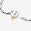 Pandora Jewelry Disney Princess Pandora Jewelry Moments Heart Snake Chain Bracelet 569563C01