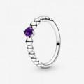 Pandora Jewelry February Purple Beaded Ring 198867C03