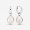 Pandora Jewelry Freshwater Cultured Baroque Pearl Hoop Earrings 299426C01