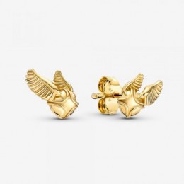 Pandora Jewelry Harry Potter-Golden Snitch Stud Earrings 260025C00