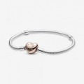 Pandora Jewelry Intertwined Love Hearts Bracelet Gift Set B801630