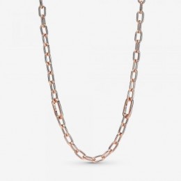 Pandora Jewelry ME Link Chain Necklace Rose gold plated 389685C00
