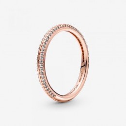 Pandora Jewelry ME Pave Ring Rose gold plated 189679C01
