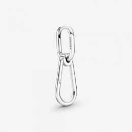 Pandora Jewelry ME Single Hoop Link Earring Sterling silver 299664C00