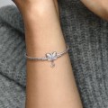 Pandora Jewelry Moments Butterfly Clasp Snake Chain Bracelet 597929CZ