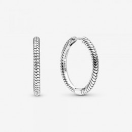 Pandora Jewelry Moments Charm Hoop Earrings Sterling silver 299532C00