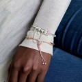 Pandora Jewelry Moments Daisy Flower Clasp Snake Chain Bracelet 598776C01