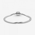 Pandora Jewelry Moments Multi Snake Chain Bracelet Sterling silver 599338C00