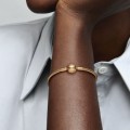 Pandora Jewelry Moments Snake Chain Bracelet Gold plated 568748C00