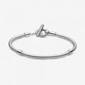 Pandora Jewelry Moments T-Bar Snake Chain Bracelet 599082C00