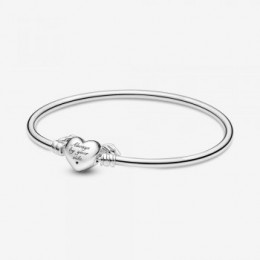 Pandora Jewelry Moments Winged Heart Bangle 599379C00