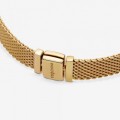 Pandora Jewelry Reflexions Mesh Bracelet Gold plated 567712