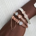 Pandora Jewelry Reflexions Multi Snake Chain Bracelet Two-tone 588782C00