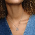 Pandora Jewelry Pave Asymmetric Star Collier Necklace 390020C01
