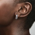 Pandora Jewelry Pave Double Hoop Earrings 299056C01