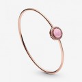 Pandora Jewelry Pink Swirl Bangle - FINAL SALE 589287C01