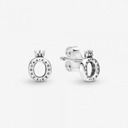 Pandora Jewelry Polished Crown O Stud Earrings 298295