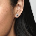 Pandora Jewelry Shimmering Knot Stud Earrings 290696CZ