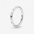 Pandora Jewelry Simple Sparkling Band Ring Sterling silver 190945CZ