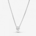 Pandora Jewelry Sparkling Collier Round & Square Pendant Necklace 390048C01