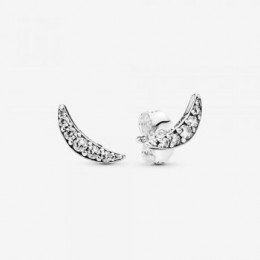 Pandora Jewelry Sparkling Crescent Moon Earrings 297569CZ