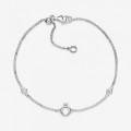 Pandora Jewelry Sparkling Crown O Chain Bracelet 598276CZ