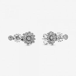 Pandora Jewelry Sparkling Daisy Flower Trio Stud Earrings 298876C01