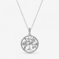 Pandora Jewelry Sparkling Family Tree Necklace 390384CZ