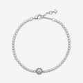 Pandora Jewelry Sparkling Halo Tennis Bracelet 599416C01