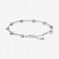 Pandora Jewelry Sparkling Pave Bars Bracelet Sterling silver 599217C02