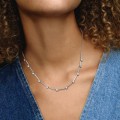 Pandora Jewelry Sparkling Pave Collier Bars Necklace 390059C01