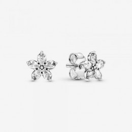 Pandora Jewelry Sparkling Snowflake Stud Earrings 299239C01