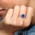 Pandora Jewelry Sparkling Statement Halo Ring 190056C01