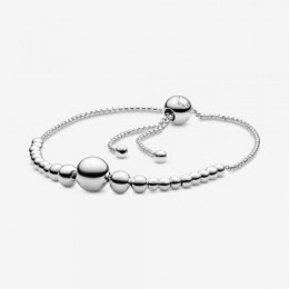 Pandora Jewelry String of Beads Slider Bracelet Sterling silver 597749