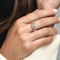 Pandora Jewelry Triple Spiral Ring 180051C01