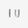 Pandora Jewelry U-shaped Hoop Earrings 299488C01